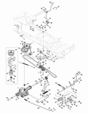 Part Location Diagram of 783-06027B MTD Bracket-double Idler